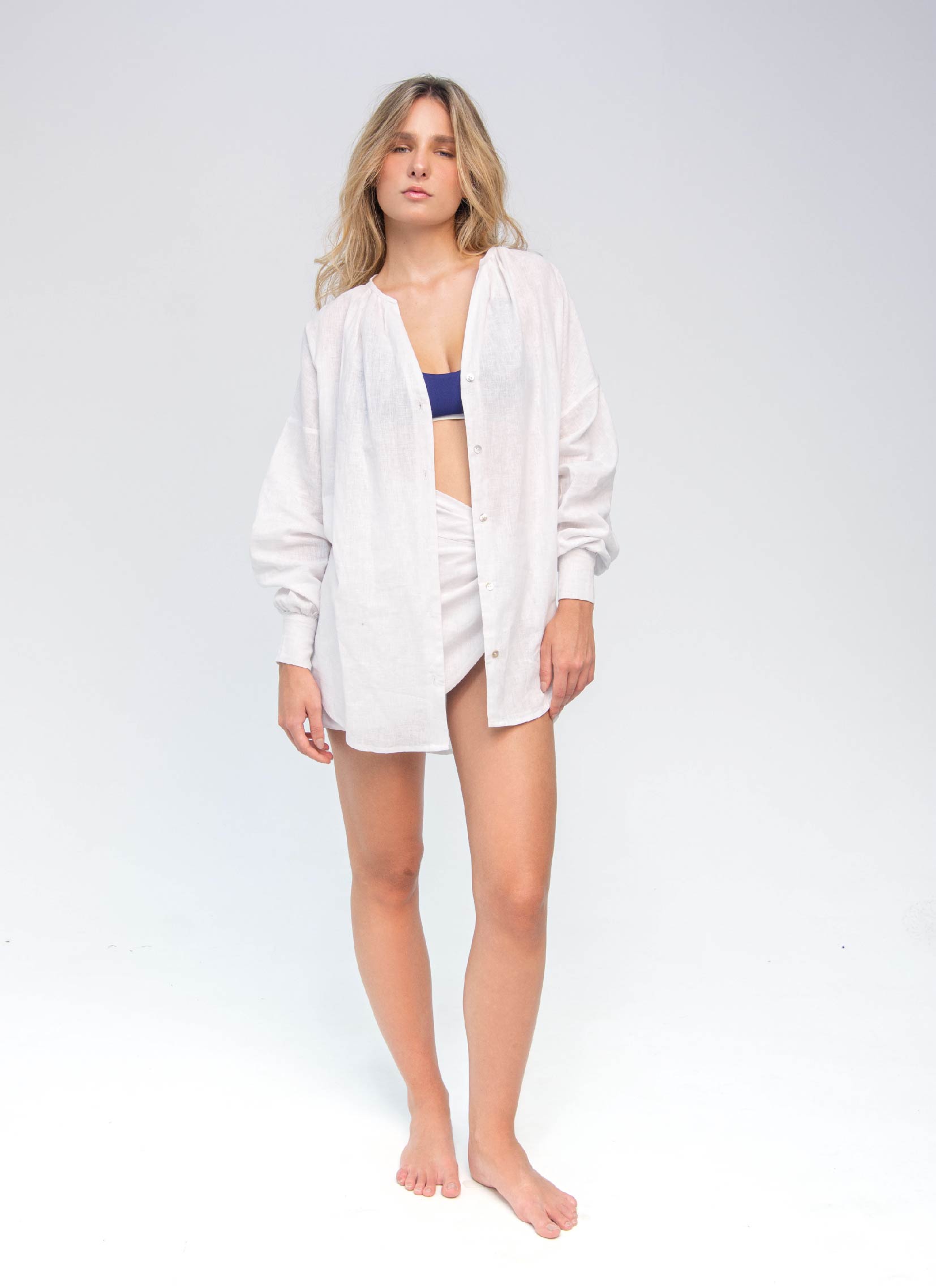 SWAY BLOUSE – LIGHT AS AIR LINEN BLOUSE